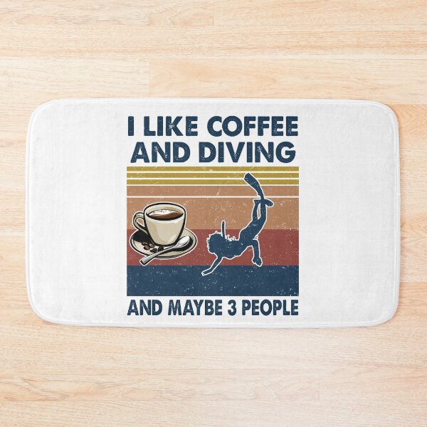 Item preview, I like coffee and Diving and maybe 3 people designed and sold by tuyetnhung98.