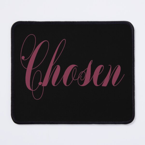 Item preview, Chosen Christian Purple Text Christian gift design designed and sold by Sheepherder120.