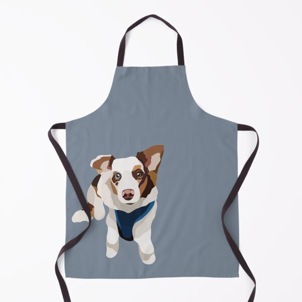Item preview, Mini Aussie Dog Portrait Digital Illustration designed and sold by sherylwylie.
