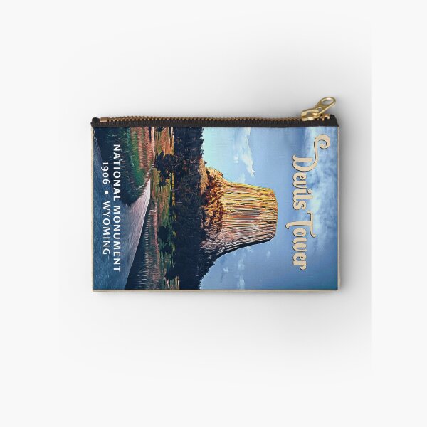Item preview, Devils Tower National Monument Wyoming Watercolor Vintage designed and sold by KrisSidDesigns.