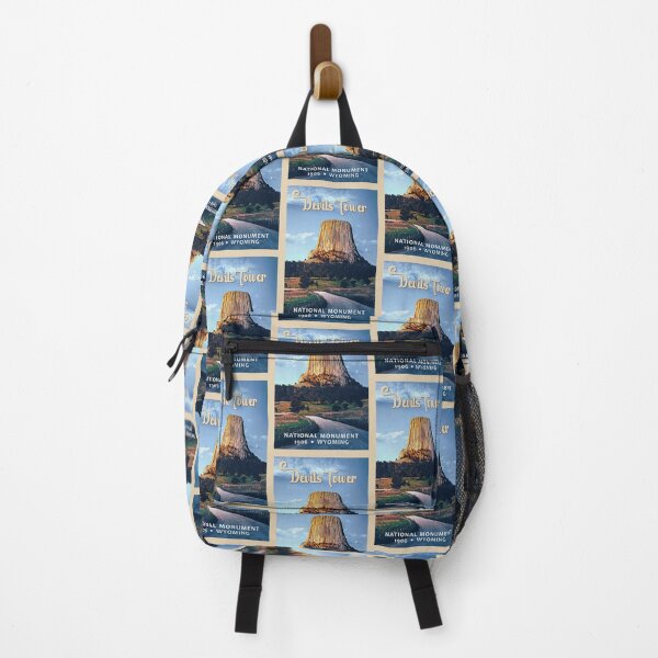 Item preview, Devils Tower National Monument Wyoming Watercolor Vintage designed and sold by KrisSidDesigns.