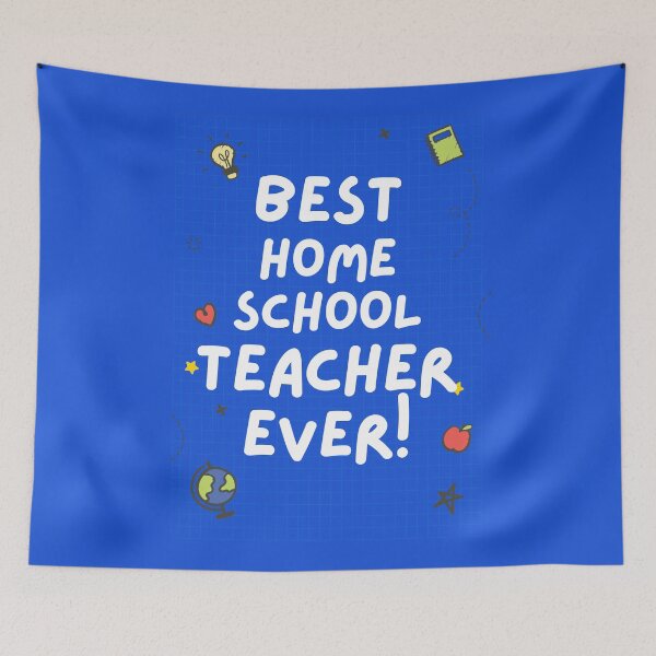 Item preview, Best Homeschool Teacher Homeschooling Gift Ever Tee Shirt Sticker Card Poster designed and sold by Common Truth.