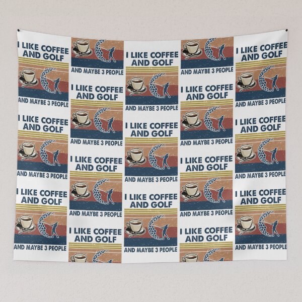 Item preview, I like coffee and Golf and maybe 3 people designed and sold by tuyetnhung98.