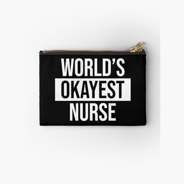 Item preview, World's Okayest Nurse designed and sold by Adel Qasem.