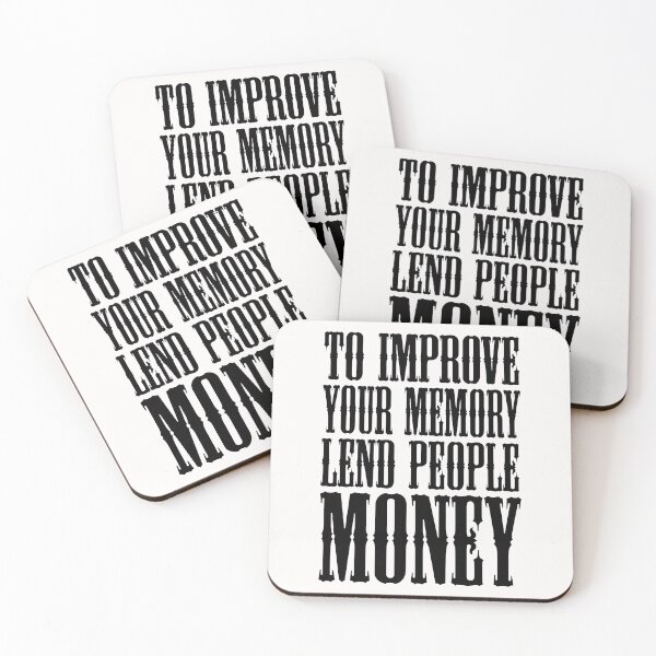 Item preview, To improve your memory - Lend people money designed and sold by Mr Lee.