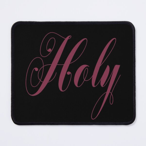 Item preview, Holy Christian Purple Text Christian gift design designed and sold by Sheepherder120.