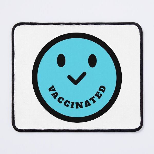 Item preview, Vaccinated Check Smiley Face designed and sold by molamode.