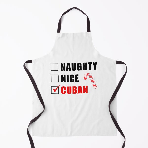 Item preview, Naughty Nice Cuban Christmas List Funny designed and sold by jaycartoonist.