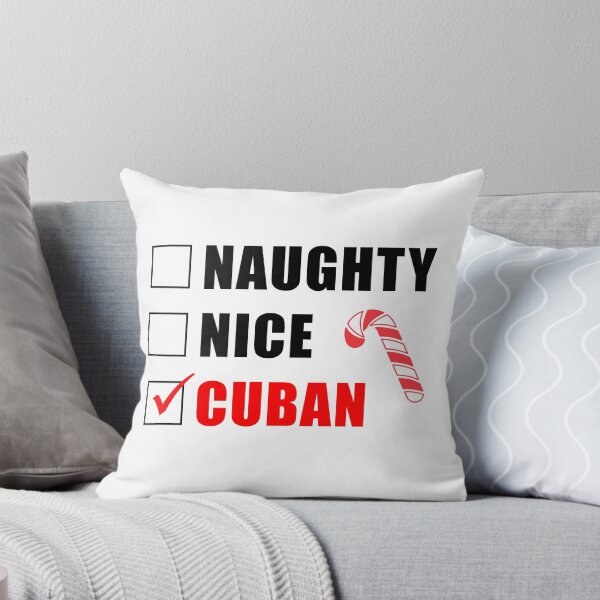 Item preview, Naughty Nice Cuban Christmas List Funny  designed and sold by jaycartoonist.