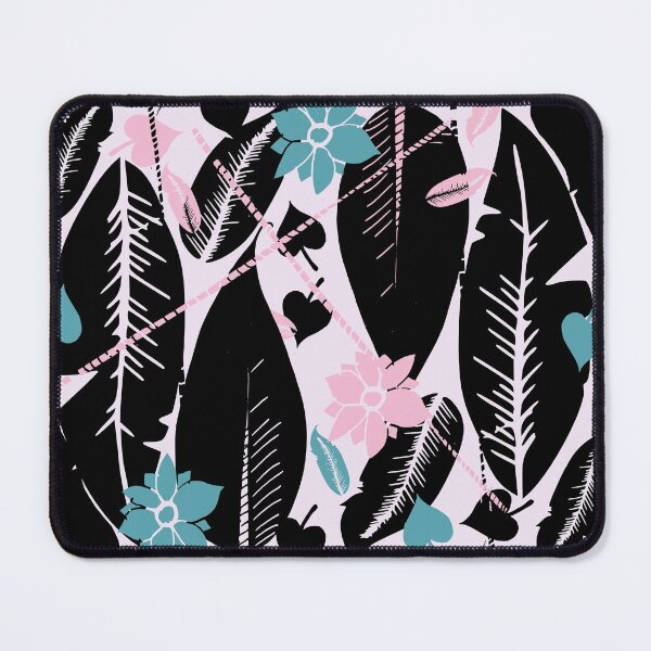 Item preview, feathers pink and black designed and sold by susycosta.