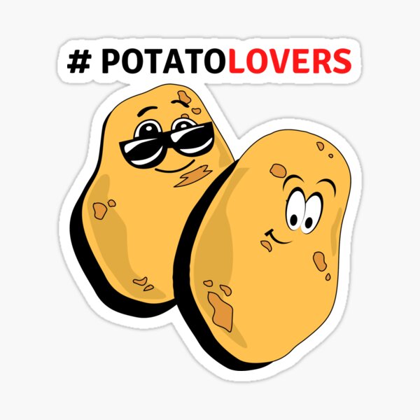 Cute Spud Potato Sticker For Sale By 3rdavenue Redbubble