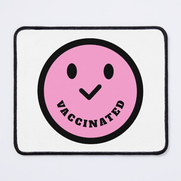 Item preview, Vaccinated Check Smiley Face designed and sold by molamode.