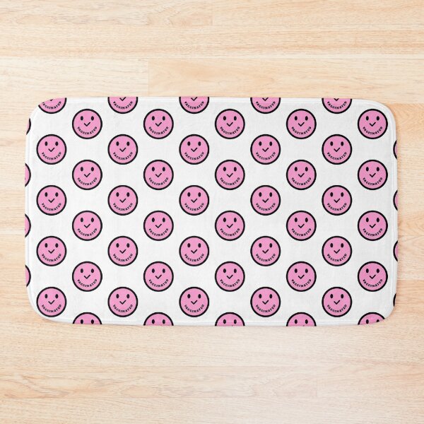 Item preview, Vaccinated Check Smiley Face designed and sold by molamode.