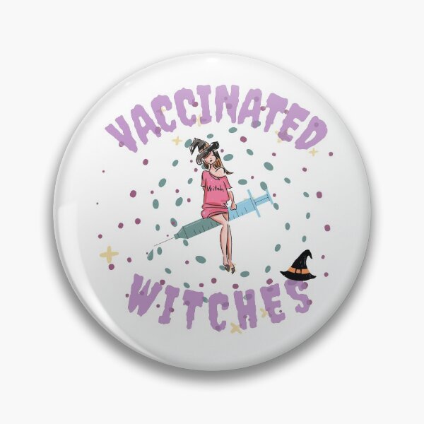 Item preview, Vaccinated Witches designed and sold by IntelectuaIdiot.
