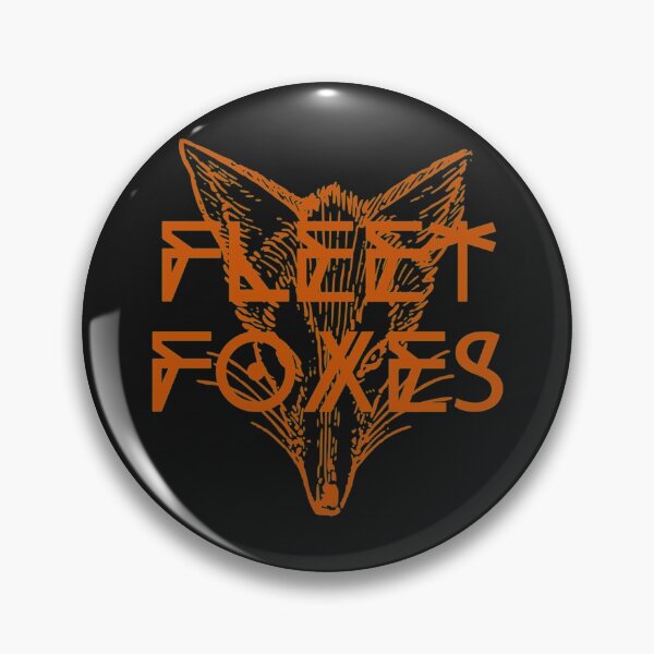 Item preview, Fleet Foxes  Fox Drawing and Geometric Illustration   designed and sold by JenniferActond.