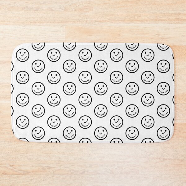 Item preview, Vaccinated Check Smiley Face designed and sold by molamode.