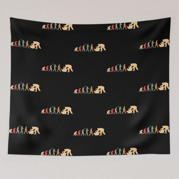 Item preview, Jiu jitsu evolution vintage designed and sold by jentochicken.