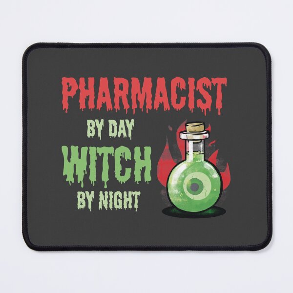 Item preview, Pharmacist by day, witch by night designed and sold by Eenig.