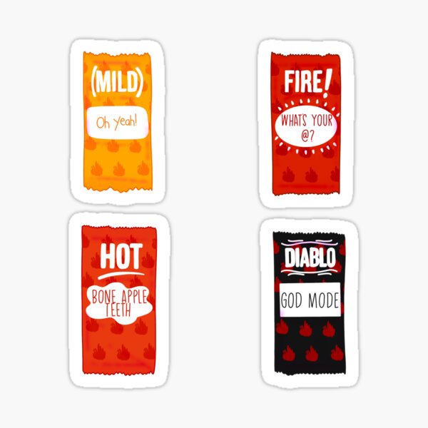  Taco Bell Sauce Pack Sticker For Sale By daddys Redbubble