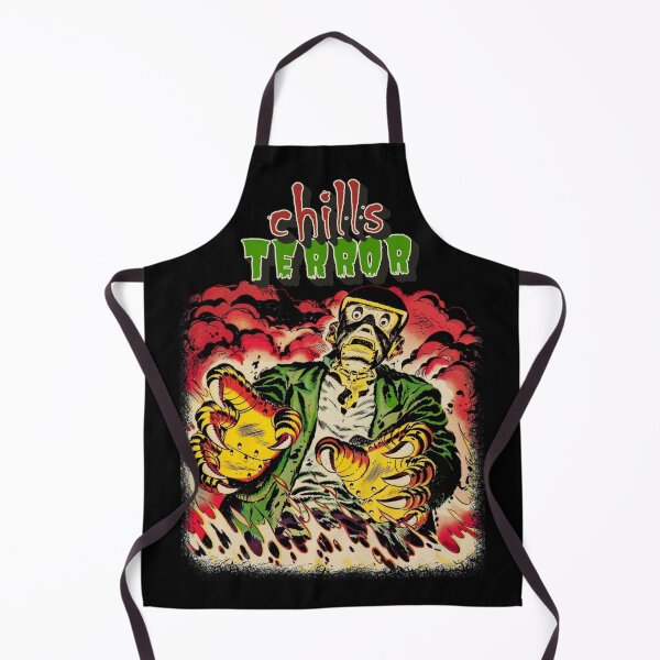Item preview, Chills Terror Mechanical Monster Vintage Comic Design designed and sold by TrulyEpoque.