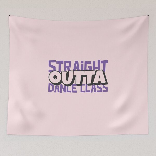 Artikelvorschau, Straight Outta Tanzkurs entworfen und verkauft von LKDesigns24.
