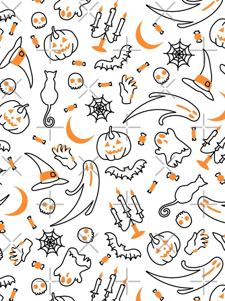Thumbnail 4 of 4, iPhone Case, Halloween Pattern Design designed and sold by PatternTale.