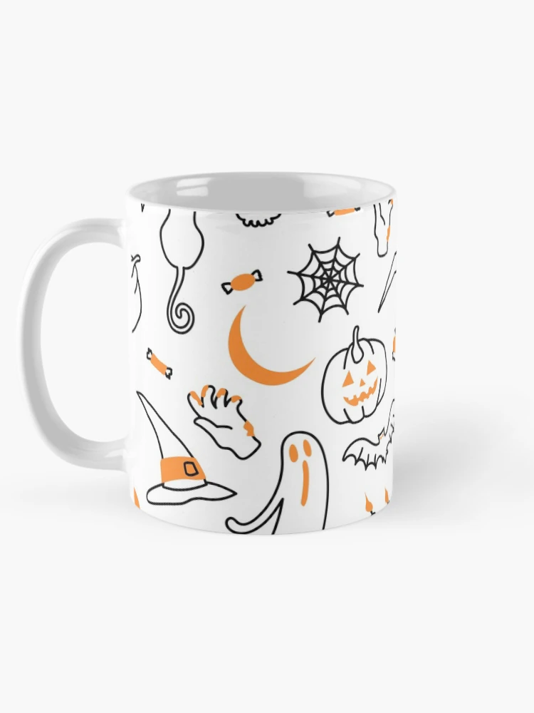 Thumbnail 5 of 6, Coffee Mug, Halloween Pattern Design designed and sold by PatternTale.