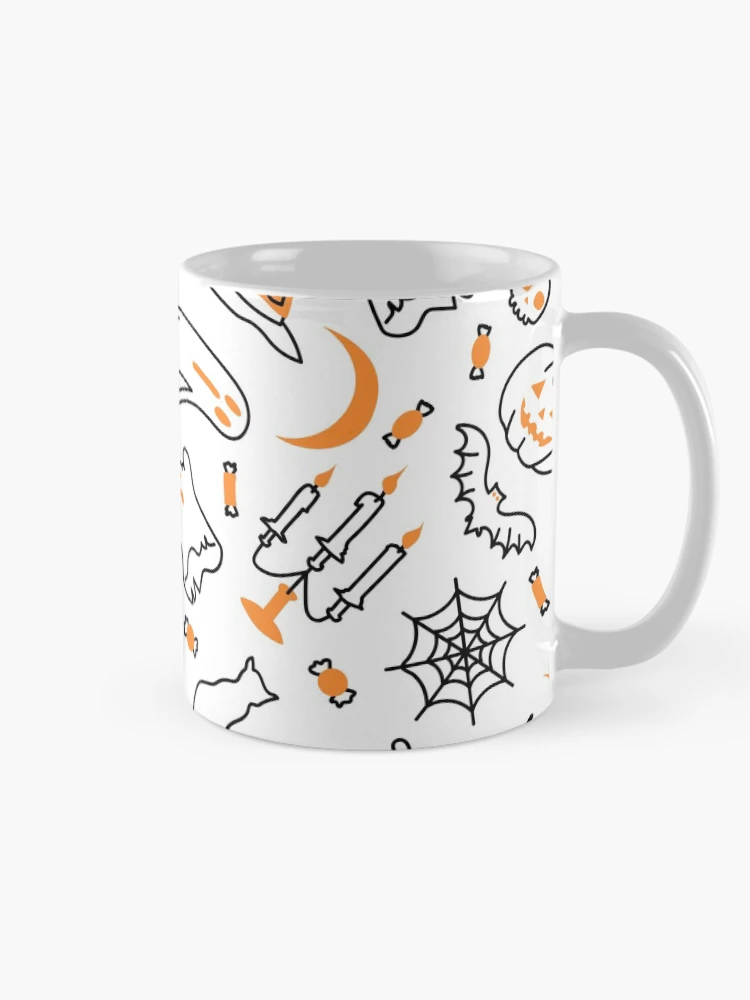 Thumbnail 3 of 6, Coffee Mug, Halloween Pattern Design designed and sold by PatternTale.