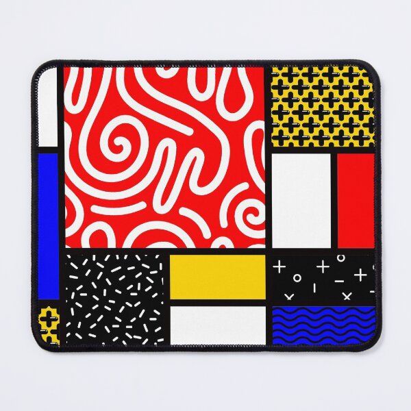 Item preview, Mondrian in a Memphis Style designed and sold by Hell-Prints.
