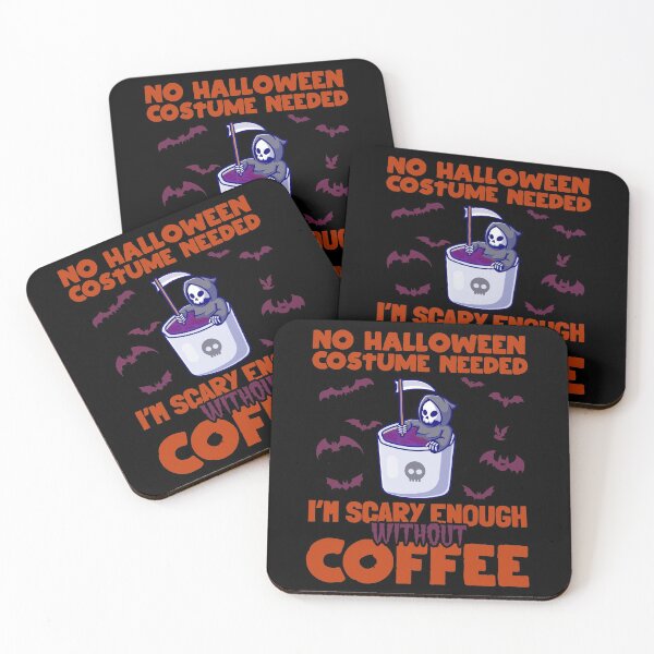 Item preview, No costume needed grim reaper, coffee, Halloween - men/ women /Halloween  designed and sold by Designs Of all kinds.