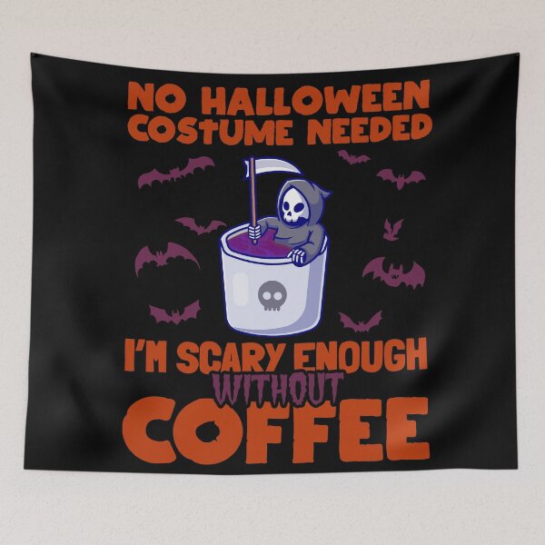 Item preview, No costume needed grim reaper, coffee, Halloween - men/ women /Halloween  designed and sold by Designs Of all kinds.