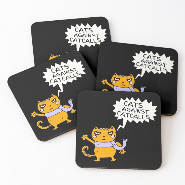 Item preview, Cats Against Catcalls designed and sold by LiToDesignCo.