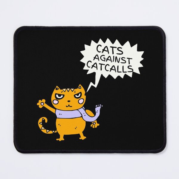 Item preview, Cats Against Catcalls designed and sold by LiToDesignCo.