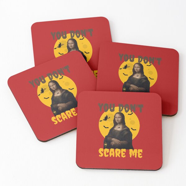 Item preview, Funny Halloween Mona Lisa You Don't Scare Me designed and sold by CreativeBel.