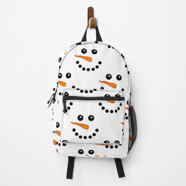 Item preview, Happy Snowman Face Festive Pattern Winter designed and sold by sweetviolets.