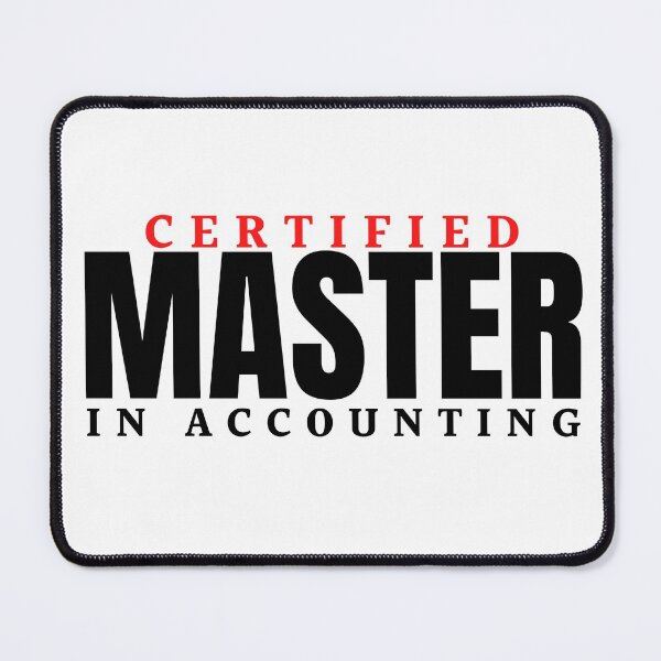 Item preview, Master's in Accounting designed and sold by Oreo2020 Creations.