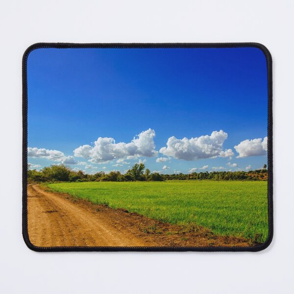 Item preview, Dirt road through green field designed and sold by João Miguel.
