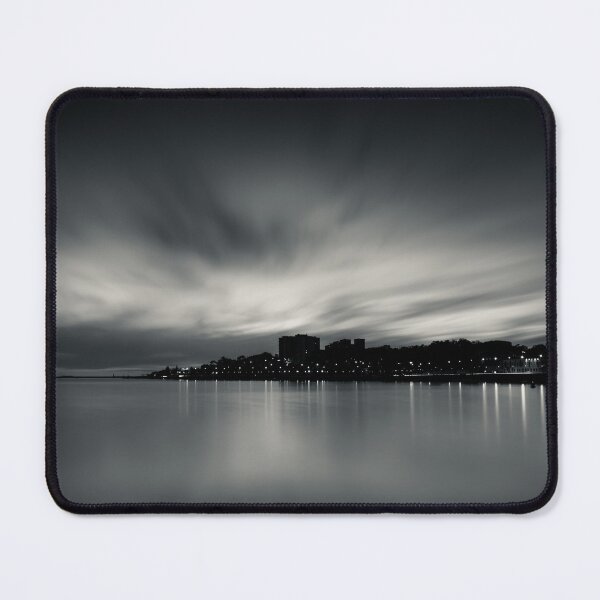 Item preview, Sunset over Porto. Foz do Douro, Porto, Portugal (Black and White) designed and sold by João Miguel.