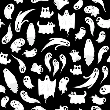 Artwork thumbnail, Spooky Halloween Pattern Design by PatternTale