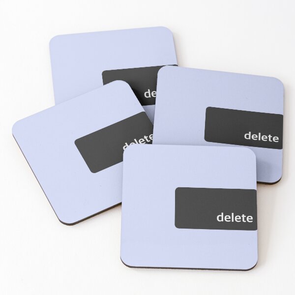 Item preview, Keyboard-delete button on Mac designed and sold by Sollocong.
