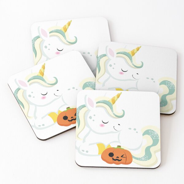 Item preview, Halloween Unicorn with Pumpkin designed and sold by ElishaKayne.