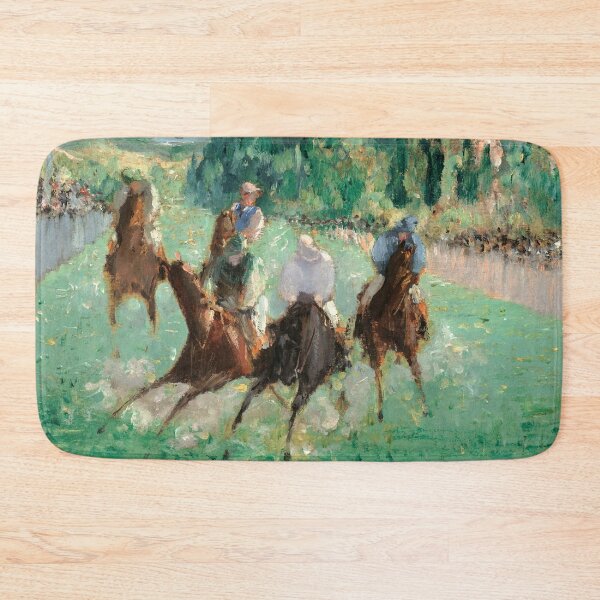 Item preview, Impressionism Painting At the Races (c.1875) by Edouard Manet designed and sold by Designedbysm.