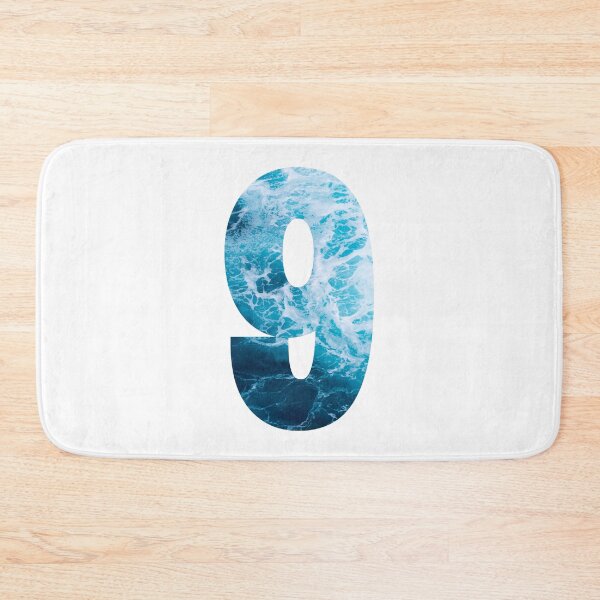 Item preview, Ocean Waves Number 9 designed and sold by LiveAndGlow.