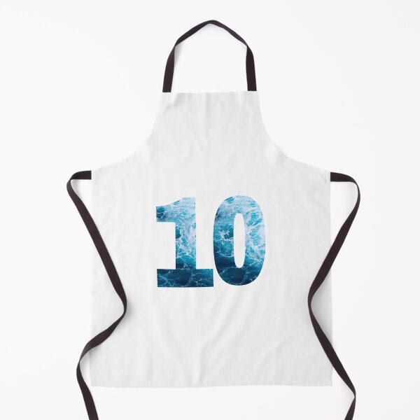 Item preview, Ocean Waves Number 10 designed and sold by LiveAndGlow.