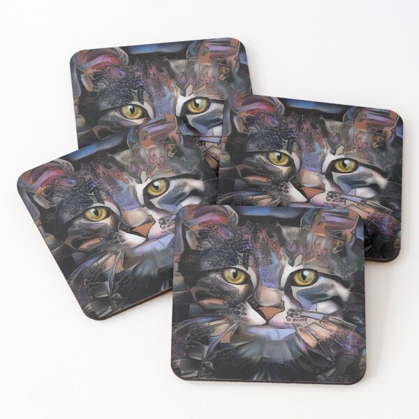 Item preview, Lélo, cat, chat, cat, kitten, chaton, lea roche paintings designed and sold by L. ROCHE.