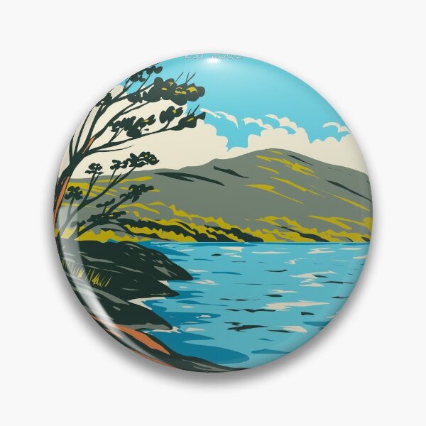 Item preview, Loch Lomond and the Trossachs National Park Scotland Vintage designed and sold by KrisSidDesigns.