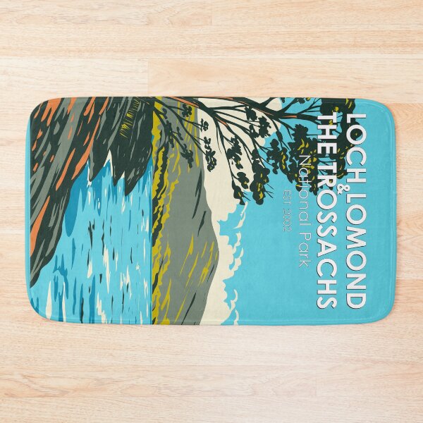 Item preview, Loch Lomond and the Trossachs National Park Scotland Vintage designed and sold by KrisSidDesigns.
