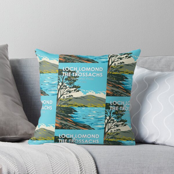 Item preview, Loch Lomond and the Trossachs National Park Scotland Vintage designed and sold by KrisSidDesigns.