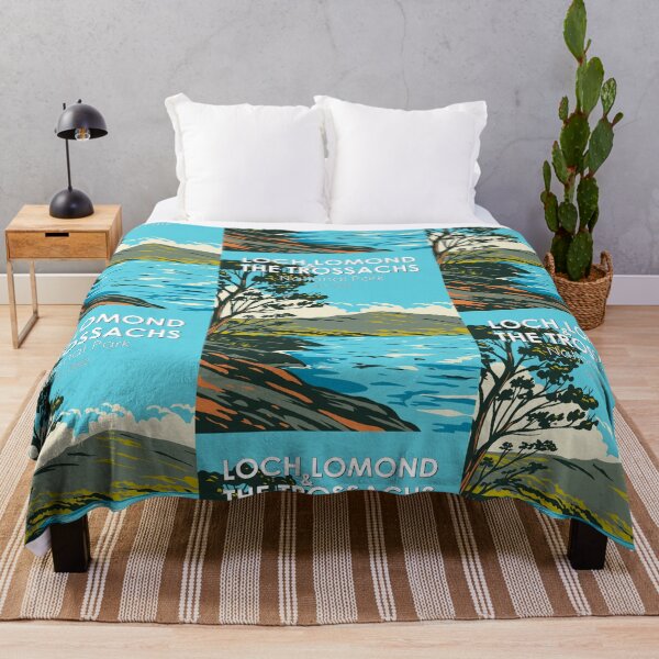 Item preview, Loch Lomond and the Trossachs National Park Scotland Vintage designed and sold by KrisSidDesigns.
