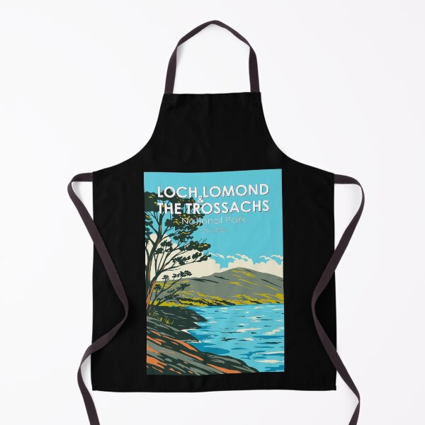 Item preview, Loch Lomond and the Trossachs National Park Scotland Vintage designed and sold by KrisSidDesigns.